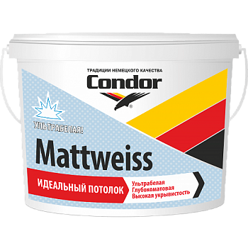 Краска ВД «Mattweiss» (Маттвайс) ведро 7,5 кг в Витебске - картинка Картинка: краска вд «mattweiss» (маттвайс) ведро 7,5 кг в Витебске
