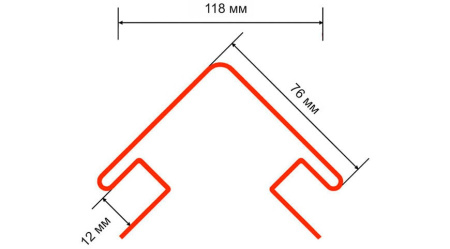 Изображение: угол наружный 75 тн оптима, жасмин, 3м в Минске