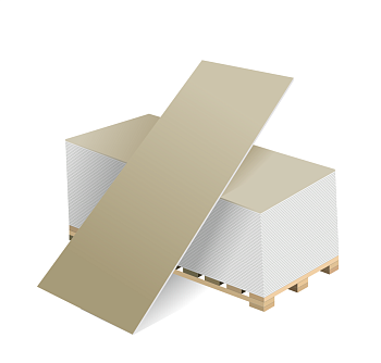 Картинка: гипсокартон обычный гсп ук 12,5х1200х3000 (т.м. волма)  в Минске