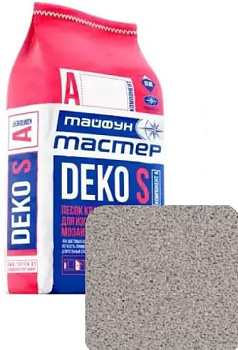 Картинка: песок кварцевый серый а6 "тайфун мастер" deko s (мешок 5,4кг) в Минске