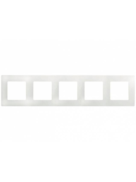 Рамка 5 постов (белая) Etika т.м.Legrand в Минске - изображение Изображение: рамка 5 постов (белая) etika т.м.legrand в Минске