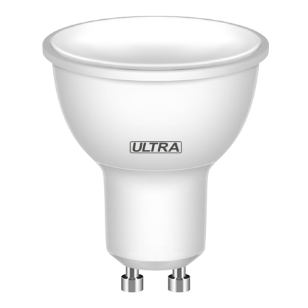 Лампа светодиодная ULTRA LED GU10 5W 3000K в Минске - изображение Изображение: лампа светодиодная ultra led gu10 5w 3000k в Минске
