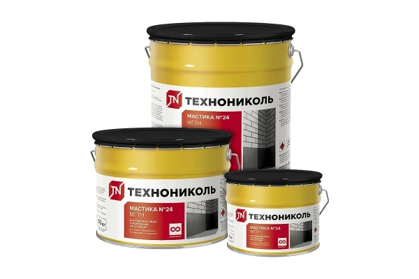Изображение: мастика гидроиз. битумная холодная технониколь № 24  мгтн  ведро 20кг в #REGION_NAME_DECLINE_PP#
