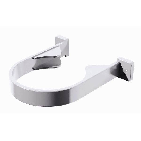 Изображение: хомут трубы polivent пвх (белый) (350шт/кор)   в #REGION_NAME_DECLINE_PP#