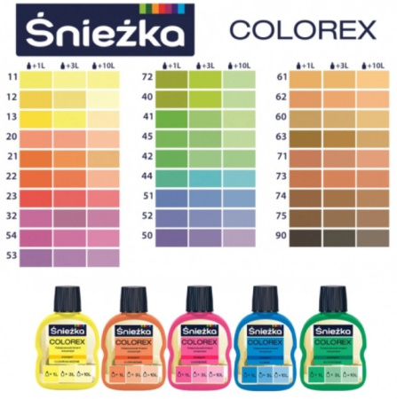 Изображение: красители colorex №50 (гранатовый) 0.10л в Минске