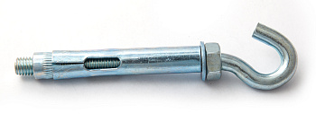 Болт анкерный с крюком М 8x10x80мм (1шт)