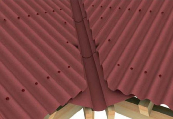 Изображение: ендова g 100 onduline (коричневая) 1м  в #REGION_NAME_DECLINE_PP#