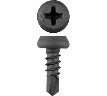 Саморез 3,5х11 сверло черный 