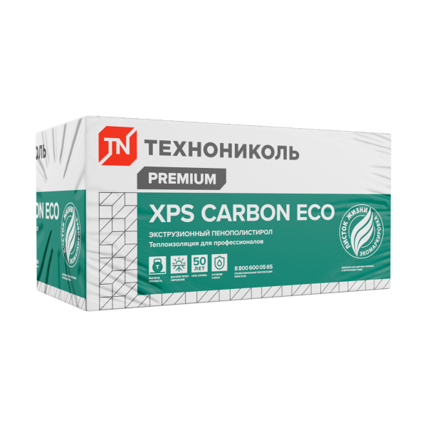 Изображение: экструзионный пенополистирол технониколь carbon eco 1180х580х50-l  в #REGION_NAME_DECLINE_PP#