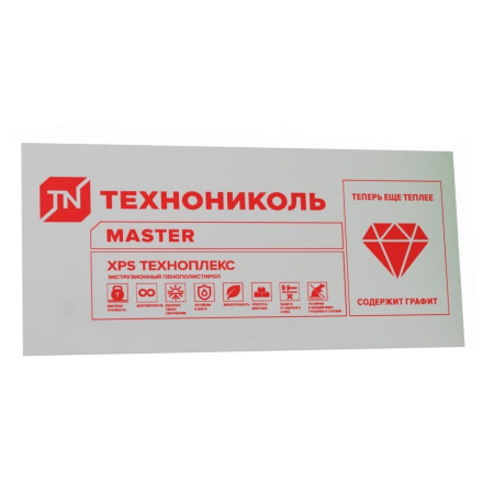 Изображение: экструзионный пенополистирол техноплекс 1200х600х20  в Минске