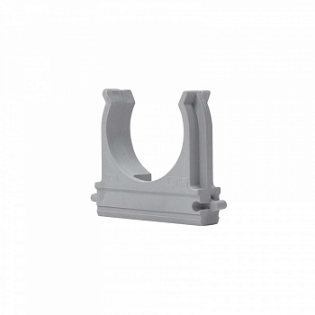 Крепеж-клипса для трубы 40мм (пласт)  т.м.Кабельмаркет в Минске - картинка Картинка: крепеж-клипса для трубы 40мм (пласт)  т.м.кабельмаркет в Минске