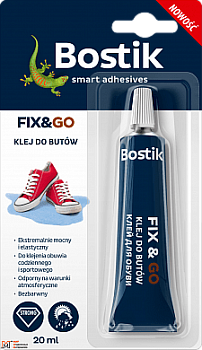 Клей для обуви FIX & GO 20 мл т.м.BOSTIK