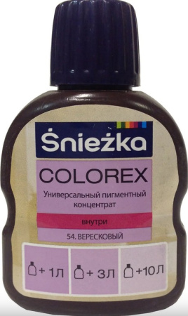 Изображение: красители colorex №54 (вересковый, розово-лиловый) 0.10л в Минске