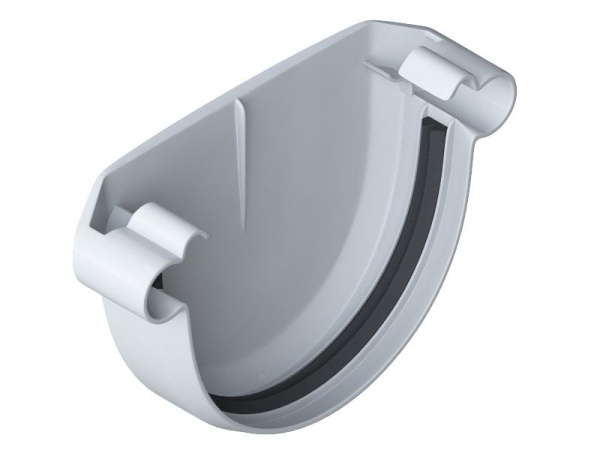 Изображение: заглушка желоба polivent пвх (белый) (170шт/кор)  в Минске