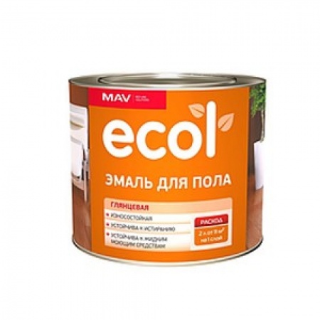 Эмаль ECOL для пола (ПФ-266) светло-коричневая-1 глянцевая 2,4л (2кг) в Минске - изображение Изображение: эмаль ecol для пола (пф-266) светло-коричневая-1 глянцевая 2,4л (2кг) в Минске