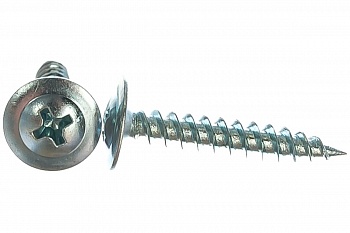 Шуруп для тонких пластин с прессшайбой WF-4213 (упак/1000шт.)