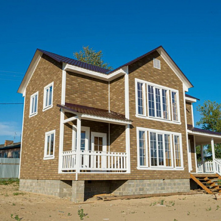 Изображение: плитка фасадная технониколь hauberk песчаный кирпич  в Минске