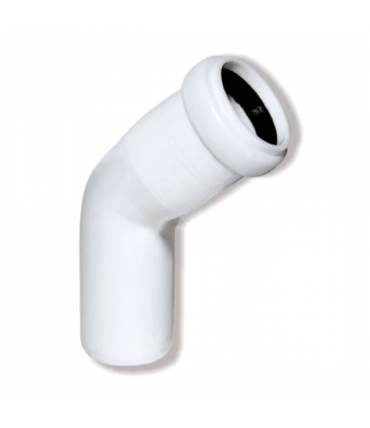 Колено кан. ПП 32х45 (белое) ARMAKAN в Минске - изображение Изображение: колено кан. пп 32х45 (белое) armakan в Минске